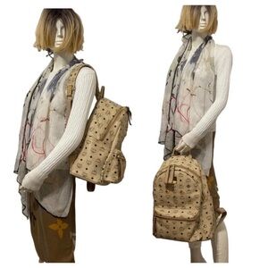 🎒New MCM leather 🎒 backpack🎒